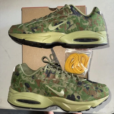 Nike Air Max Triax 96 SP 11.5 Camo Safari Rare Vtg Dunk SB Box Logo Japan - Photo 1/4