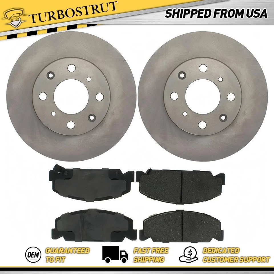 Kit de pastillas de freno delanteras OE para Honda Civic 1990-1995 1,5 L Foto 1 de 2