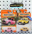 Matchbox Lot 1964 Austin Mini Cooper Yellow 2019 Mbx Service Pink 2022 Mbx Mini