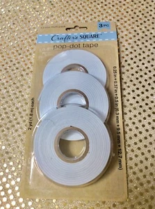 Crafters Squares Pop-Dot Tape 3pk - Imagen 1 de 2