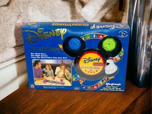 Gioco da tavolo elettronico Disney Guess Words 2001 vintage completo Mattel - Foto 1 di 11