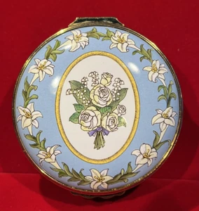 Halcyon Days English Enamels Princess Diana Memorial Fund Numbered Trinket Box - Picture 1 of 9