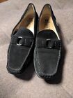 MEPHISTO 'Idelia' Womens Comfort Ring Loafers Shoes Black Suede 8 M