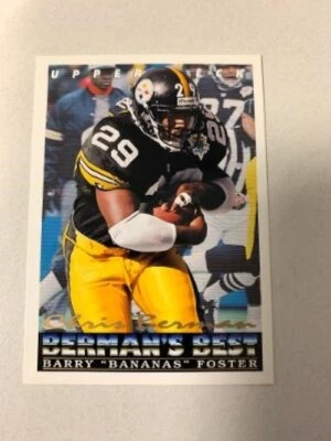 1993 Upper Deck NFL Trading Card - Barry Foster / Pittsburgh Steelers - #435 - Image 1 of 2