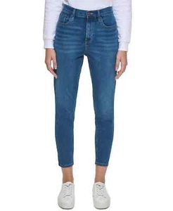JR85 Calvin Klein Jeans Blue High Rise Skinny Jeans - Size 28 x 27 - Picture 1 of 1