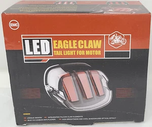 Eagle Claw Design Running TAIL BRAKE LICENSE LIGHT for Harley Motorcycle - Picture 1 of 4