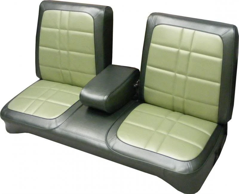 Banco Plymouth Duster Demon 340 1971 con reposabrazos cubierta de asiento delantero Foto 1 de 1