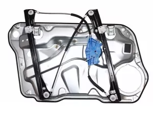 VW GOLF IV MK4 FRONT LEFT PASSENGER SIDE ELECTRIC WINDOW REGULATOR WITH PANEL - Picture 1 of 1