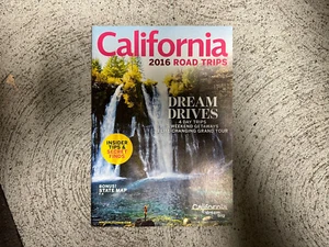 California Road Trips 2016 Guide Book Magazine Golden State Dream Drives - Picture 1 of 1