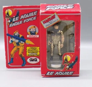 Vintage 1982 Mego EAGLE FORCE Harley GIG Italy MIB action figure ITALIAN BOX !!! - Picture 1 of 7