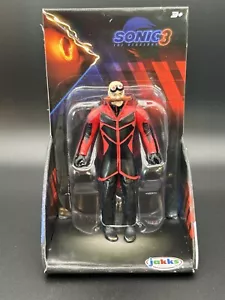 SONIC THE HEDGEHOG 3 IVO ROBOTNIK 2,5" ACTION FIGURE JAKKS PACIFIC 2024 NUOVO - Foto 1 di 6