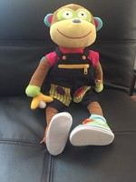 alex toys little hands learn to dress monkey