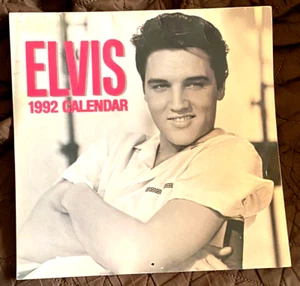NEW SEASONS PUBLISHING **ELVIS PRESLEY**ELVIS 1992 CALENDAR** VERY RARE - Picture 1 of 3