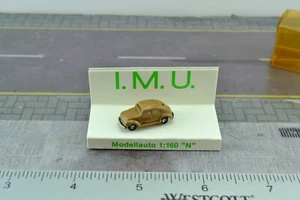 IMU Volkswagen Beetle Brown 1949-1953 Car 1:160 N Scale (N6851) - Picture 1 of 2