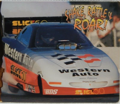 AL HOFMAN WESTERN AUTO/SLICK 50 FUNNY CAR NHRA TRADING CARD #13 - Image 1 of 3