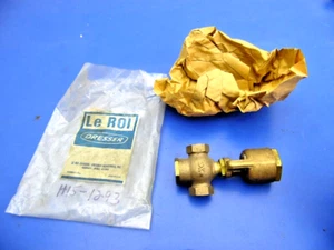 OEM LEROI Dresser H15-1293, Valve AIR COMPRESSOR ,NEW, Lot of 1 - Picture 1 of 6