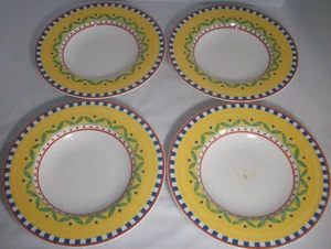 Villeroy & Boch: TWIST BEA: Easy Collection: 4 Rimmed Soup Bowls: EXC: NR - Picture 1 of 3