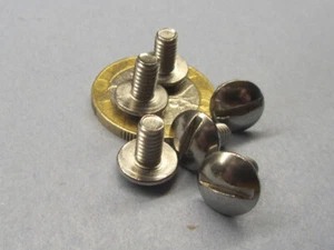 Truss Head Stainless Steel Slotted Screw 8-32 x 5/16" Length, 200 Pcs - Picture 1 of 21