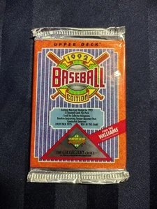 Upper Deck 1992 The Collectors Choice Baseball Pack Sealed - Picture 1 of 2
