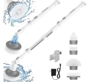 Spazzola Pulizia Elettrica Spin Scrubber Senza Fili Spin Scrubber Regolabile - Foto 1 di 6