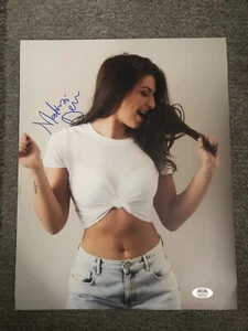 Mackenzie Dern UFC Sexy Pic Signed 11x14 Photo PSA COA - Picture 1 of 4