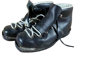Botas de esquí de fondo TEWA vintage Kandahar fijaciones de cable antiguas EU37 US5 KL35 - Imagen 1 de 7
