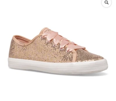 Keds Kids девочек Kickstart празднования кроссовок шампанского цвет размер 2 - Изображение 1 из 4