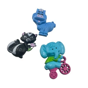 1970s Avon Fragrance Collector Pins Pal Sniffy The Skunk Elephant Blue Moo Cow - Picture 1 of 6