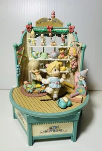 Enesco Precious Moments Toyland Multi-Action Musical Diorama Music Box 593966 - Picture 1 of 11