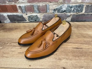 Church’s Cheaney Tassel Penny Loafers Tan Calf UK 10 F US 11 EU 44 Worn Once - Picture 1 of 11