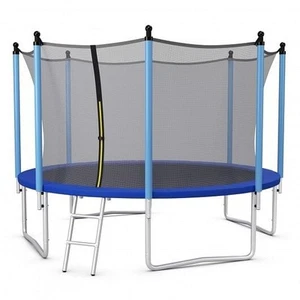 Outdoor Trampoline with Safety Closure Net-12 ft - Color: Blue - Size: 12 ft - Picture 1 of 5