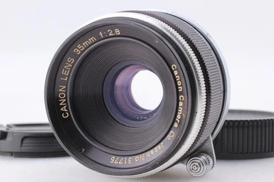 Objetivo telémetro de tornillo Leica probado [como nuevo] Canon 35 mm f2,8 L39 LTM de JAPÓN Foto 1 de 4