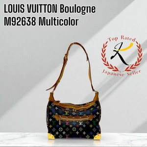 LOUIS VUITTON Boulogne Monogram M92638 Multicolor Takashi Murakami Shoulder F/J - Bild 1 von 11