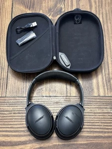 Bose QuietComfort QC 35 Series I Wireless Headphones Noise Cancelling - Black - Picture 1 of 13