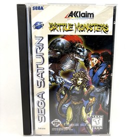 Sega Saturn Battle Monsters (Sega Saturn, 1996) CIB Complete With Registration