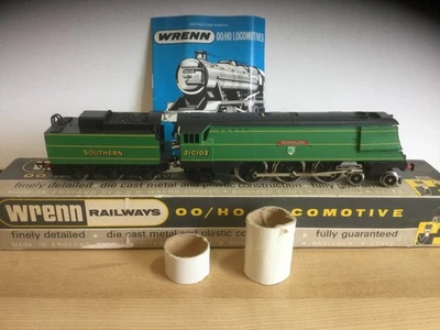 WRENN W2666     21C103   PLYMOUTH in SR green - top loco - Image 1 of 4