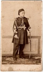 Cdv.Militaire.Egypte.Egypt.Le Caire.Photo Albuminée Royer & Aufiere Photogr.1860 - Bild 1 von 2