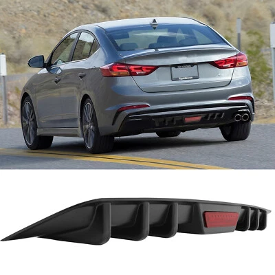 Kit de carrocería divisor alerón labial difusor parachoques trasero para Hyundai Elantra sedán Foto 1 de 4