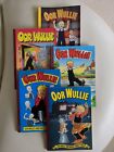 Vintage Oor Wullie Annuals Five Books 1992, 1994 1996 1998 & 2012 - D.C.Thomson