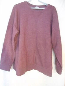 Purple Everlast Sport Solid Purple Crew neck Sweatshirt Size 2x - Picture 1 of 4