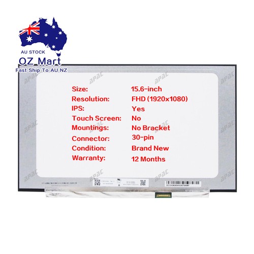 LCD Screen :: New Screen For AUO P/N B156HAN06.1 15.6 Non Touch Ips Fhd 1080p Wuxga Slim Led Screen Lcd Screen Display - Foto 7