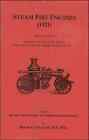 1922 Instructions for STEAM FiRE ENGiNES American-La France Ahrens-Fox - REPRINT