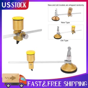 Circle Cutter Stained Glass Glass Cutter 360° Rotation Adjustable Cutting Tool - Picture 1 of 11