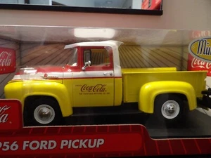 WHITE LIGHTNING 1956 FORD F100 PICKUP 2005 JOHNNY LIGHTNING COCA-COLA 1:18 - Picture 1 of 4