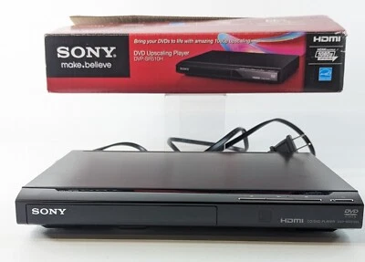 Sony DVP-SR5510H HDMI RCA CD/DVD Player Dolby Tested Works No Remote - Image 1 of 4
