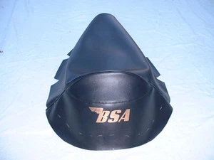 1965-70 BSA  A65 A50 Motorcycle "SEAT COVER" fits Thunderbolt, Lightning, Hornet - Picture 1 of 6