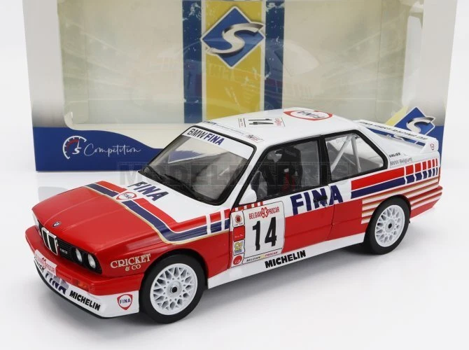 SOLIDO 1801523 BMW 3-SERIES (E30) N 14 BELGIUM PROCAR 1993 MARC DUEZ SOLIDO 1/18 - Immagine 1 di 1