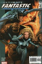 Ultimate Fantastic Four #21 Comic 2005 - Marvel Comics - Human Torch Thing