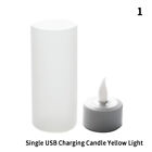 Usb Charge Light Rechargeable With Flameless Chargeable Led Battery Candles