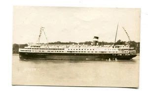 Postal de colección RPPC The NORONIC Cruise Ship sin usar - Imagen 1 de 2